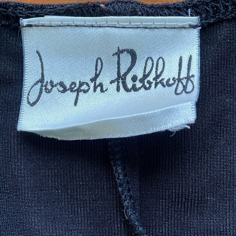 Joseph Ribkoff Black Dress 17 inches pit to pit likely medium - Picture 6 of 8